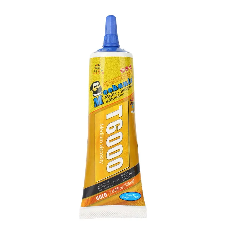 Механик T6000 50 мл Золотой клей для мобильного телефона сенсорный экран камеры ЖК