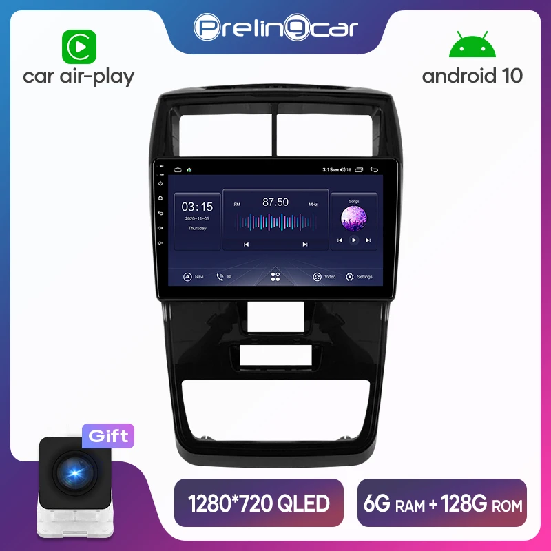 

Prelingcar Android 10.0 For TOYOTA Avanza 2019 Car Radio Multimedia Video Player GPS Navigation NO 2 din DVD Octa-Core IPS