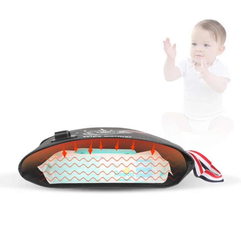 

Portable Car Baby Wipes Heater DC + Lighter Charging Thermostat Warm Wet Tissue Paper Case Heating Wet Towel Dispenser Movable W