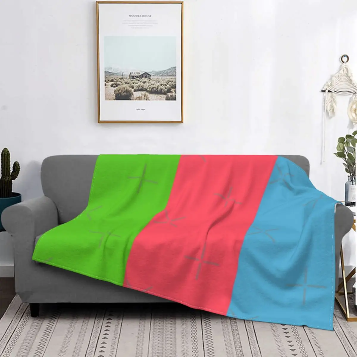 

Manta de cama powerспонж для девочек, colcha de cama a cuadros, funda de sofa de lino, manta Kawaii, funda para Children