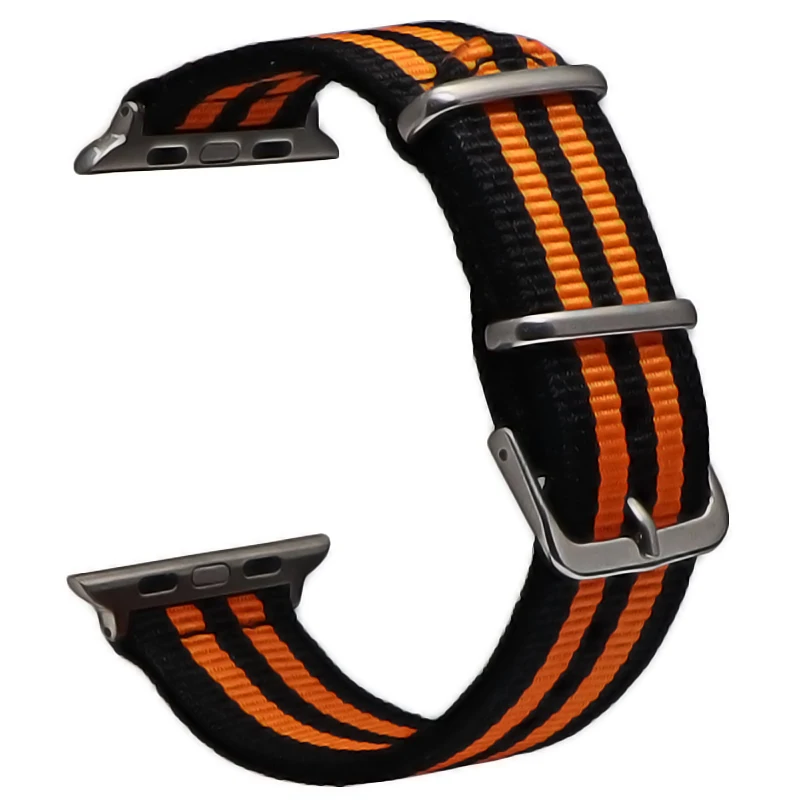 Ремешок для apple watch band apple watch 4 5 3 ремешок 44 мм/40 мм iwatch band 5 42 мм 38 мм correa pulseira нейлоновый ремешок для часов