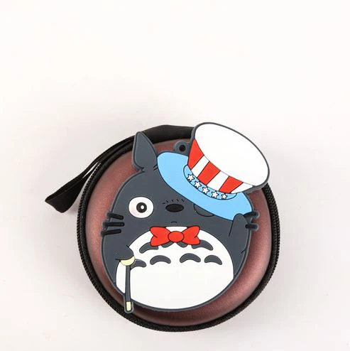 Милые фигурки аниме Мой сосед Кот игрушки мультяшный сумка для монет хранения
