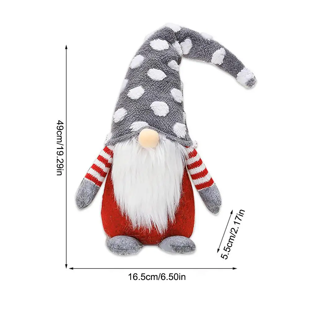 

Christmas Faceless Gnome Santa Doll Decoration For Home Pendant Gifts Drop Ornaments Party Supplies Christmas Doll Decoration