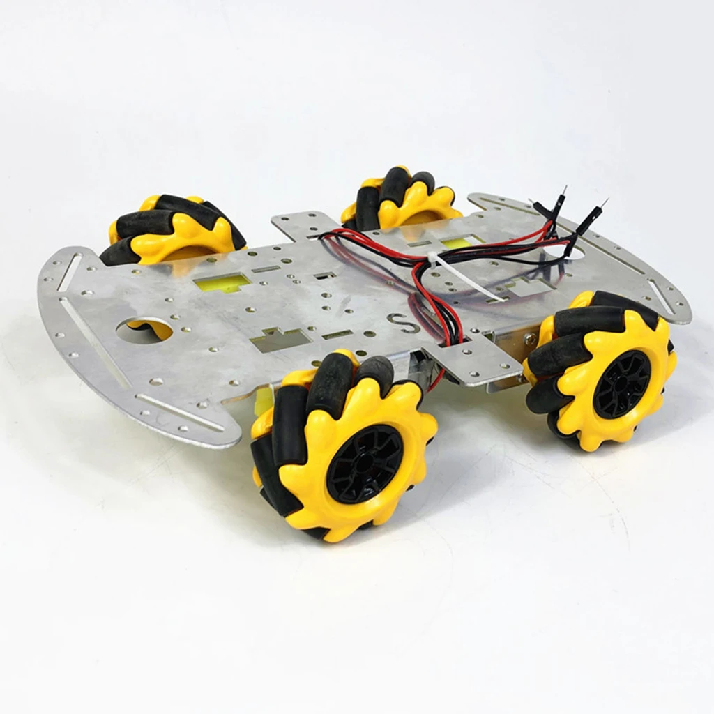 Mecanum Wheel Robot Kit 4WD Omnidirectional Wheels Smart Car Chassis | Игрушки и хобби