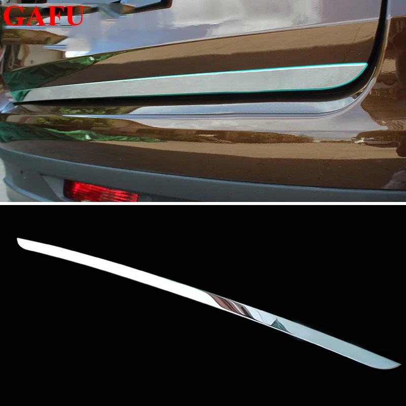 

Car Tail Door Strip for Geely Atlas Emgrand NL-3 Proton X70 Trim Stainless Steel Rear Trunk Cover Sticker Exterior Accessories