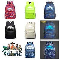 fortnite luminous backpack men battle royale fortnight big capacity school bag student bookbag teenagers kids gifts