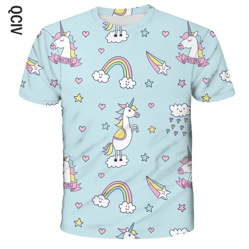 

Funny Unicorn Kids Summer Girls & Boys T shirt Children Your Aunt Horse My Aunt Cartoon Print T-shirt Cute Funny Baby Clothes