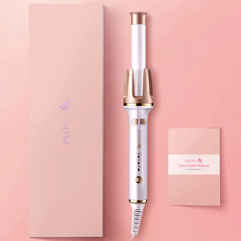 

Automatic Curling Iron Rotating Hair Curler Electric Ceramic Curling Iron Roller For Lazy Fast Heating Auto Hair Styling Tools