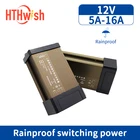 Водонепроницаемые трансформаторы для наружного освещения, 12 В переменногопостоянного тока, 5 А, 8,5 А, 12 А, 5,5 А, источник питания светодиодный уличного освещения