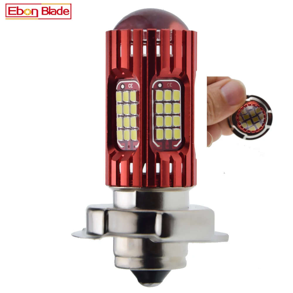 1 шт. P26S 2016 72SMD светодиодный ная фара для мотоцикла белая 6000K замена скутера мопеда