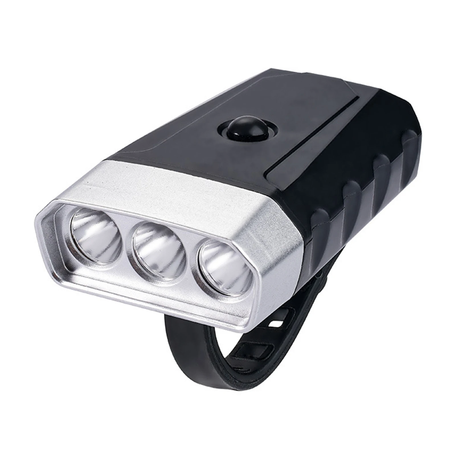 

Outdoor Waterproof Bicycle Headlight Mountain Bike Sports Super Bright Cycling 3pcs XPE LEDs Signal Camping Portable Flashlight