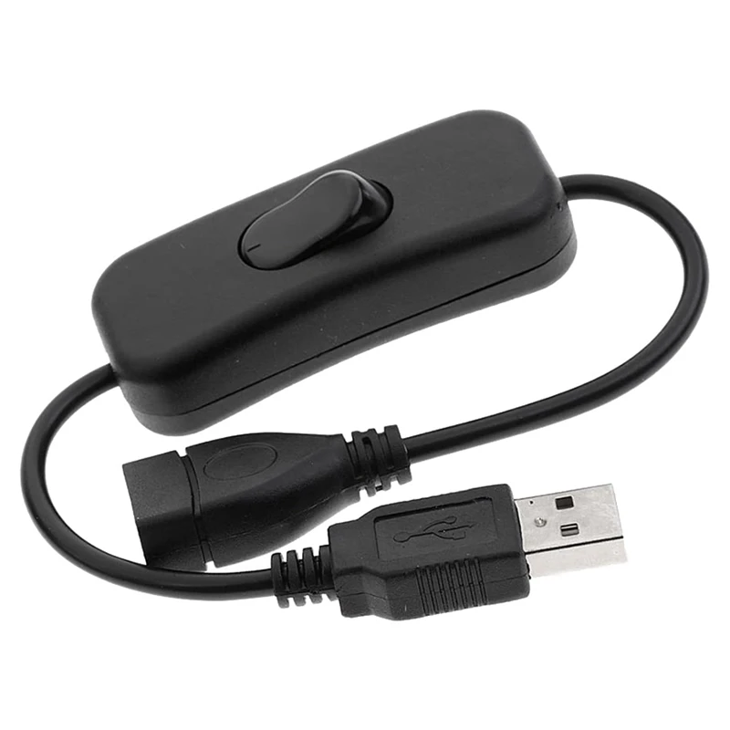 2 шт. кабель USB a Папа-мама с переключателем ВКЛ./ВЫКЛ. переключатель питания для