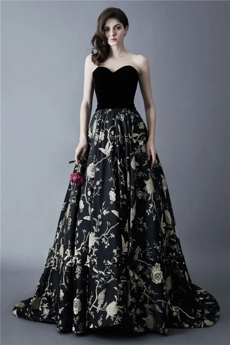 

Женское вечернее платье, кружевное ТРАПЕЦИЕВИДНОЕ ПЛАТЬЕ для матери невесты с вышивкой, 2018