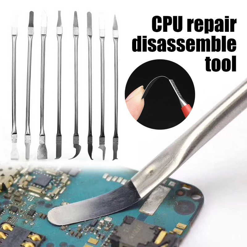 

5 in 1 IC Chip Repair Thin Blade CPU NAND Remover BGA Maintenance Knife Remove Glue Disassemble Phone PC Rework Processor Tools