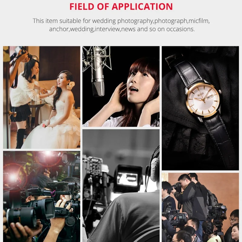 YELANGU Светодиодная лампа для цифровой зеркальной камеры видеокамеры