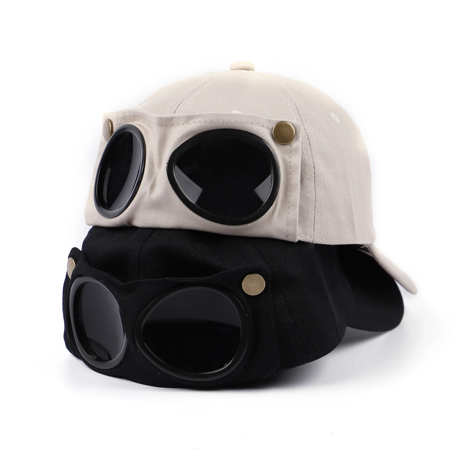 

New Hat Summer Personality Glass Baseball cap Women's Unisex sunglasses Cap Man Cap Baseball cap Boys Cap