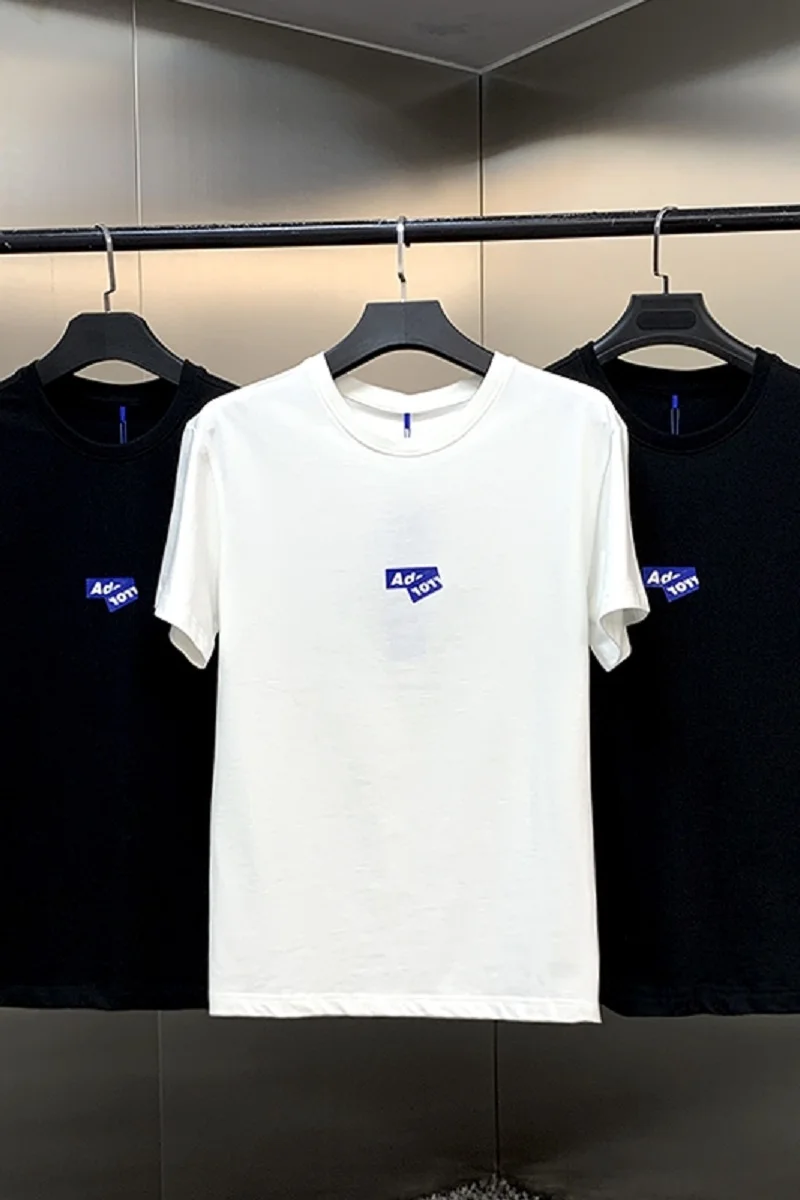 

2021fw new fashion T-shirt 1:1 ader error fashion brand folding letter logo 100% cotton tee hip hop loose Unisex short sleeve