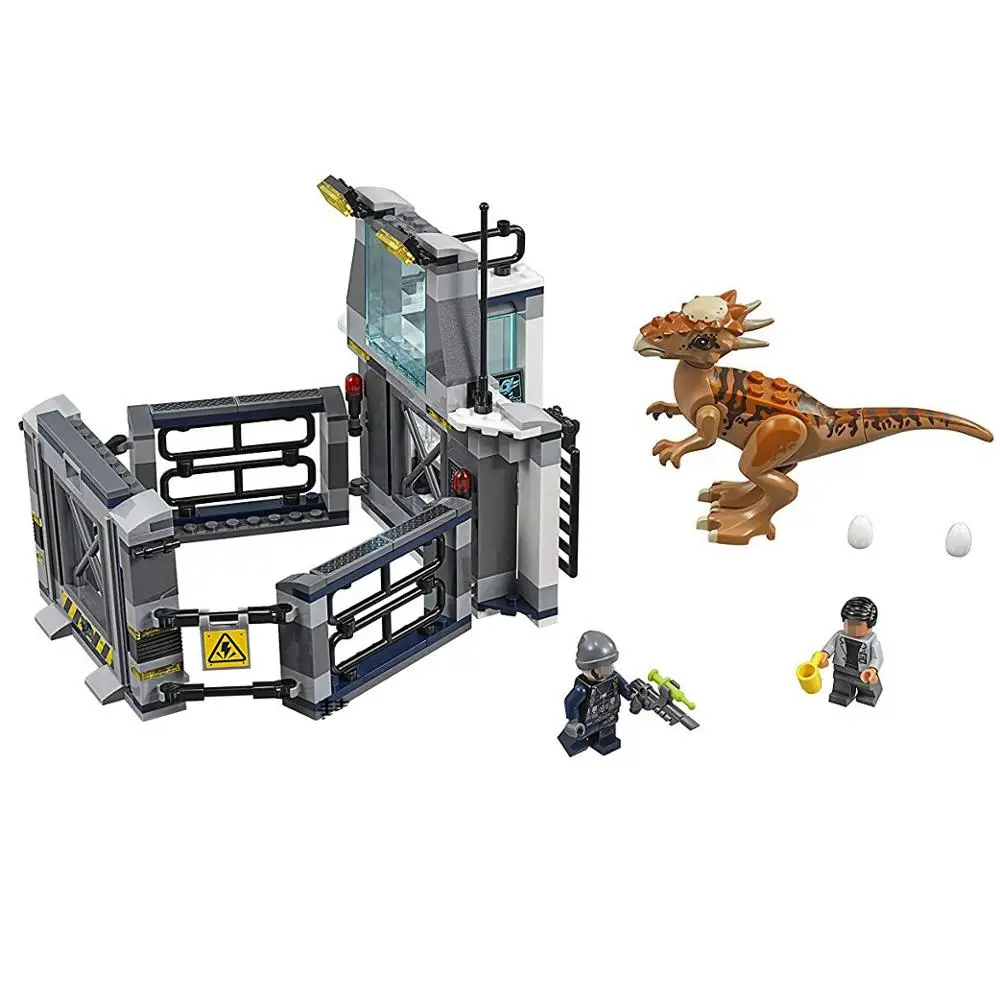 234 шт. строительные блоки мир Юрского периода 2 Stygimoloch кирпичи 75927 indominus rex игрушки