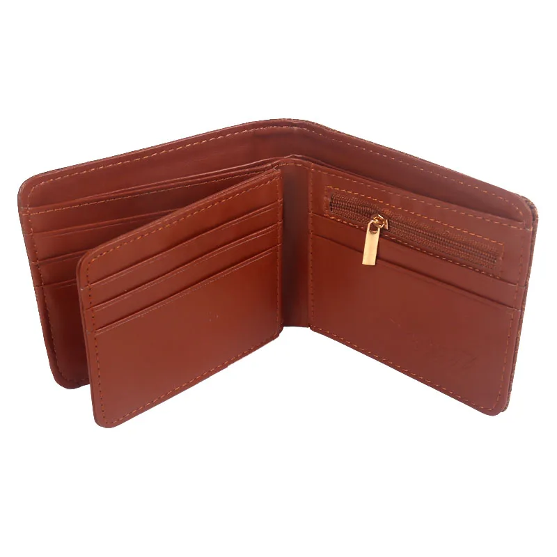 Cobra kai Винтаж Для мужчин кожаный бумажник Двойные 7 Кредитная карточка 1 шт.