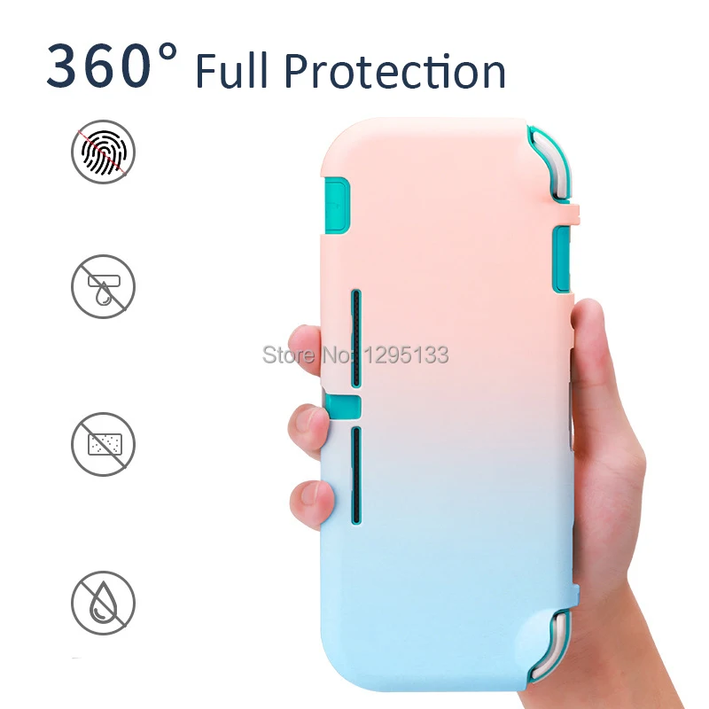 Новый жесткий пластиковый чехол накладка для Nintendo Switch Lite защита мини консоли
