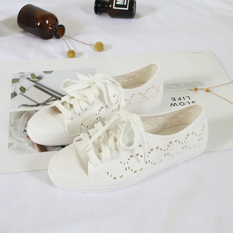 Женские прозрачные сандалии Melissa мягкие повседневные кружевные туфли на