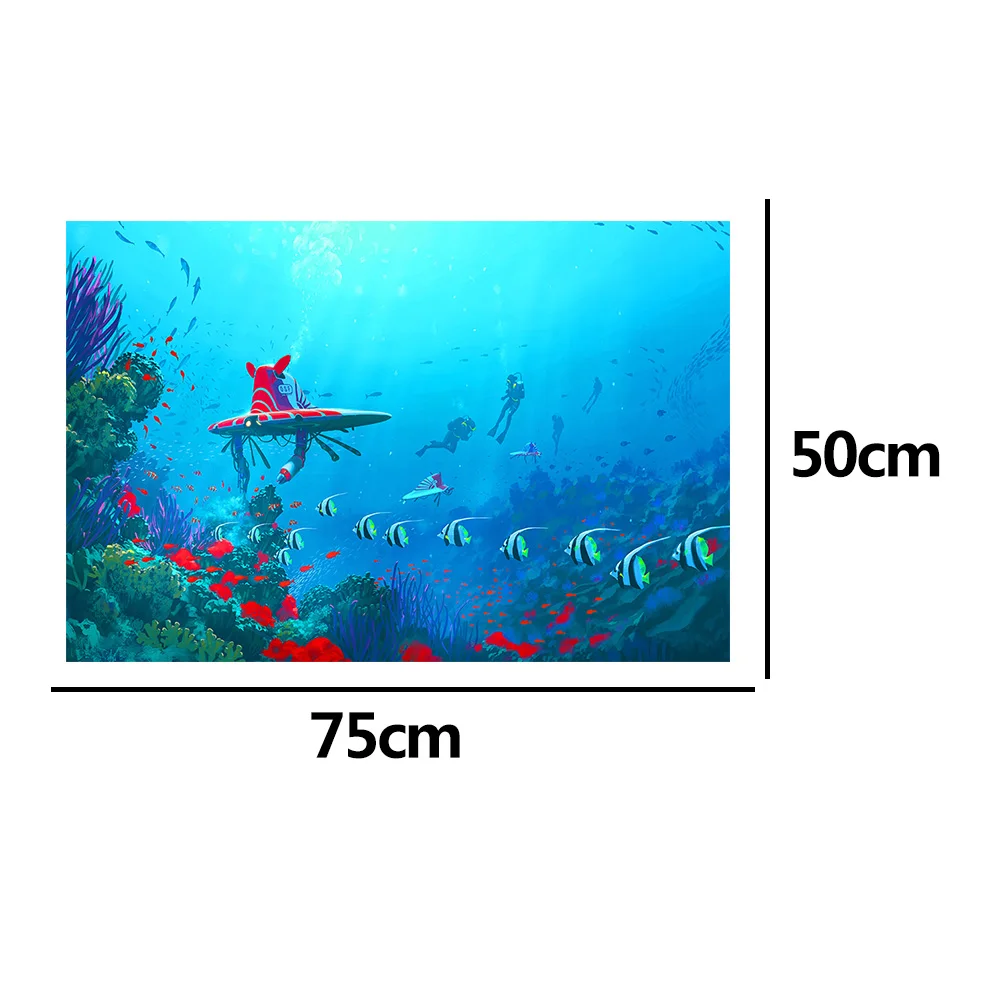 

1000pcs Underwater World Paper Puzzles Pressure Relief Children Adult Kids Picture Jigsaw Portable Interactive Present