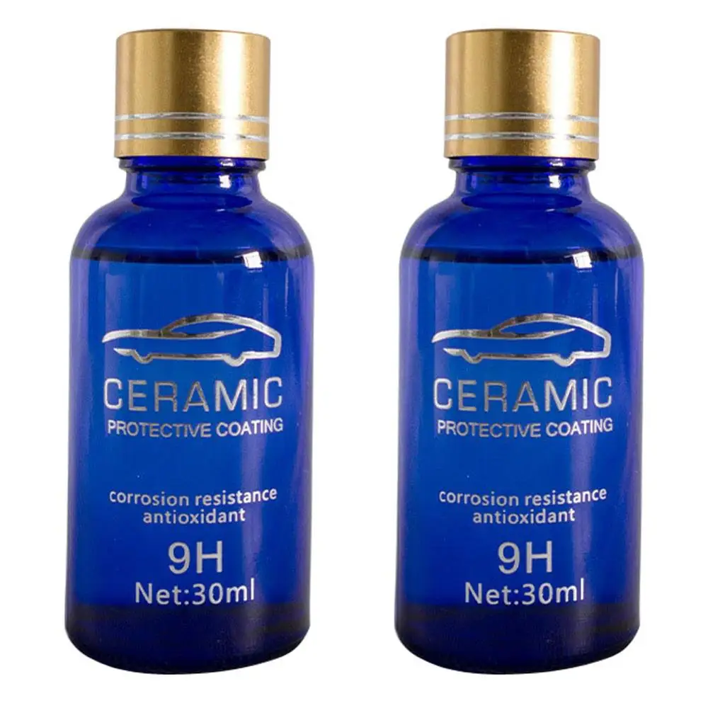 Жидкое керамическое покрытие 9H комплект гидрофобного стеклянного покрытия из
