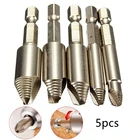 Инструменты для удаления сломанных винтов, 5 шт., Набор сверло для извлечения шт.