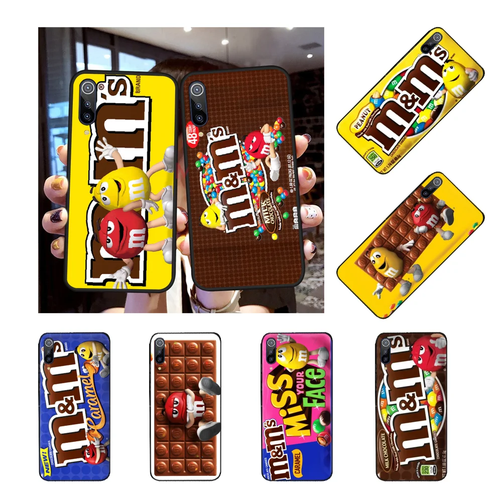 NBDRUICAI M & Ms чехол для телефона с принтом шоколада Redmi Note 8 8A 7 6 6A 5 5A 4 4X 4A Go Pro Plus