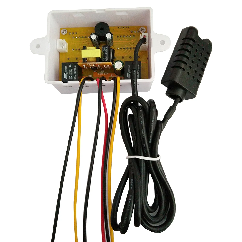 ZFX-ST3022 Temperature Humidity Controller Digital Dual Display Thermostat Humidistat for Freezer Fridge Hatching | Инструменты