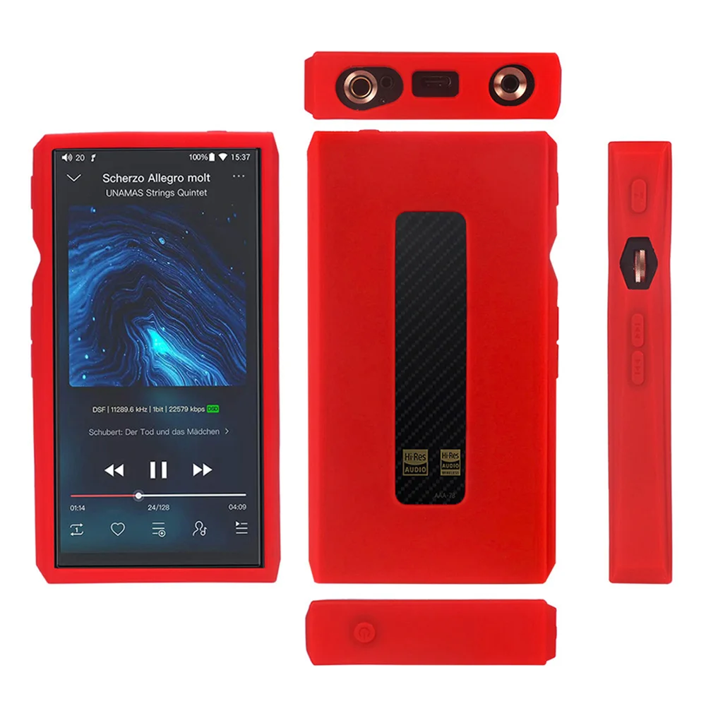Soft Silicone Protective Case Cover for FiiO M11 / Pro MP3 Music Player Shell Skin | MP3/MP4 Bags &amp Cases
