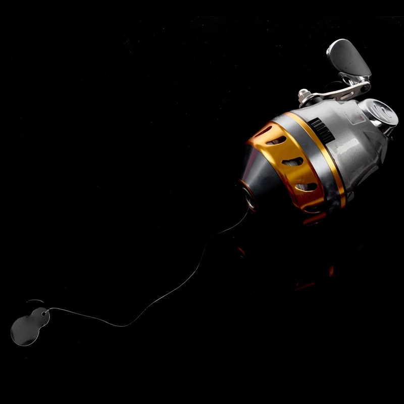 Рогатка Рыболовная катушка Spincast Катапульта для охоты Закрытая с леской рыбы |