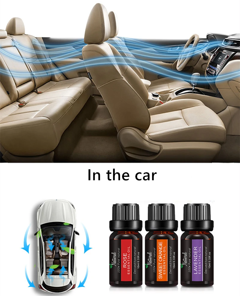 Oil Diffuser Natural Plant Car Perfume Fragrance Scent Replace bulldog air freshener Flavoring Refill Auto Accessories |