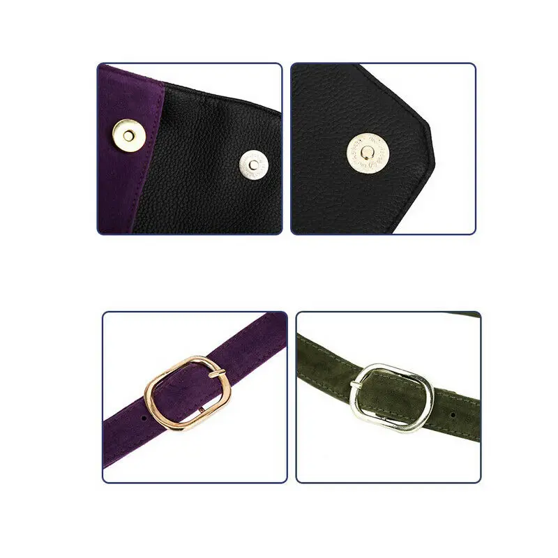 Поясная сумка для женщин и девочек модная дорожная мини кошелек темно зеленого