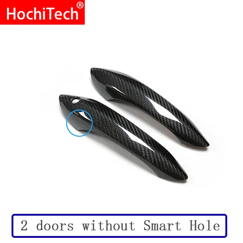 Для автомобилей BMW аксессуары углеродное волокно Автомобильная дверная ручка