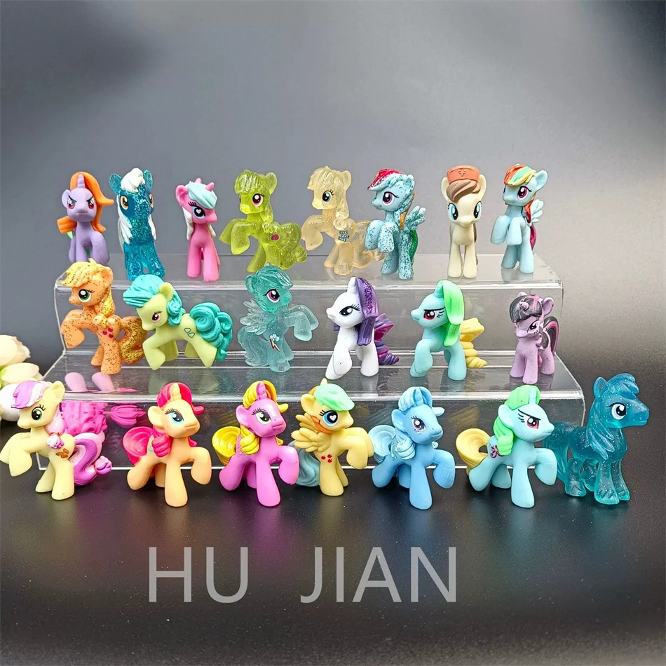 Оригинальная разноцветная Радужная пони фиолетовая Юэ принцесса Летающая