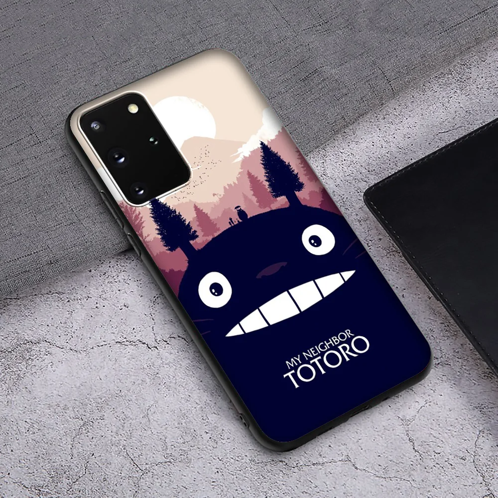 Lavaza My Neighbor Totoro Anime Soft Case for Samsung Note A3 A5 A6 A7 A8 A9 A10s A20s A30s A40s A50s 10 A70 8 9 J6 Plus | Мобильные