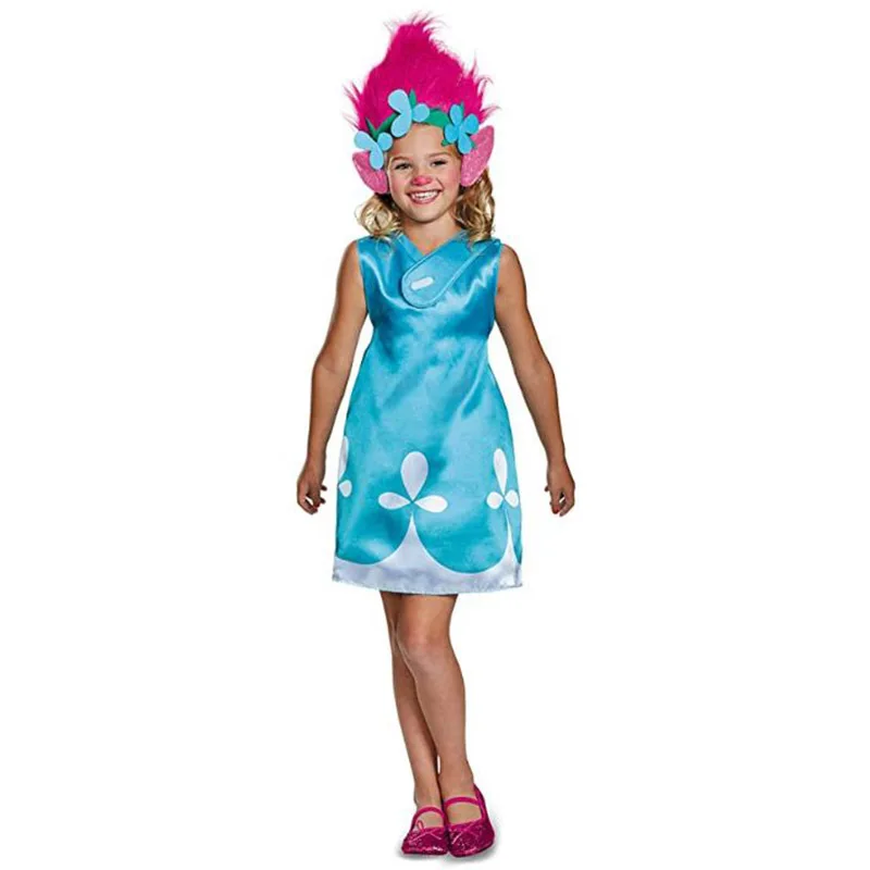 

China Embroidery #59 Children's cosplay magic hair elves costumes Bobbi Blanc stage costumes