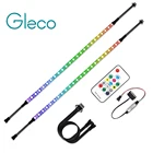 Светодиодная лента RGB WS2812b с интерфейсом питания, 5 В, SATA, с пультом дистанционного управления, Светодиодная лента, водонепроницаемый диод лента Набор для ПК, чехол для компьютера