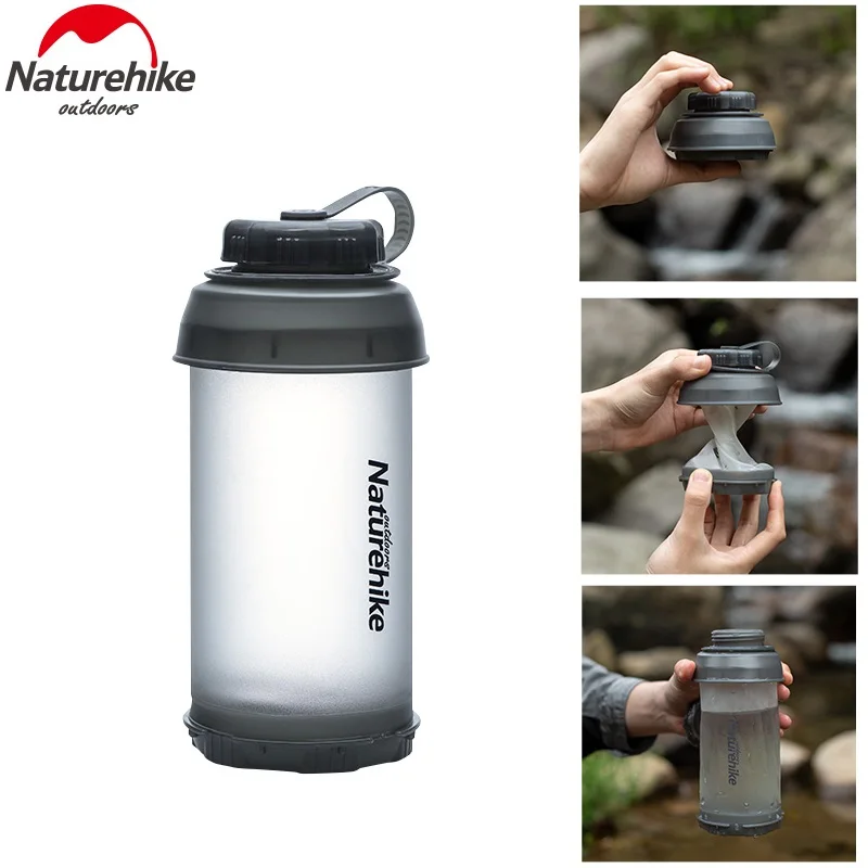 Naturehike многоразовая Спортивная бутылка для путешествий портативная складная