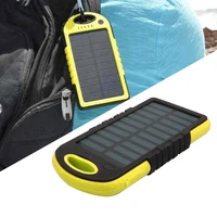 power bank 10000mah portable solar energy with led camping light waterproof mobile power bank for xiaomi samsung huawei iphone