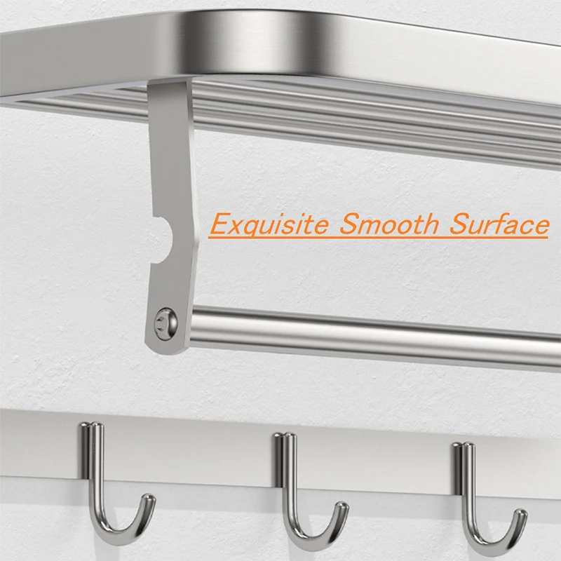 Держатель для полотенец TAICUTE 2 способа установки с крючками|Вешалки полотенец| |