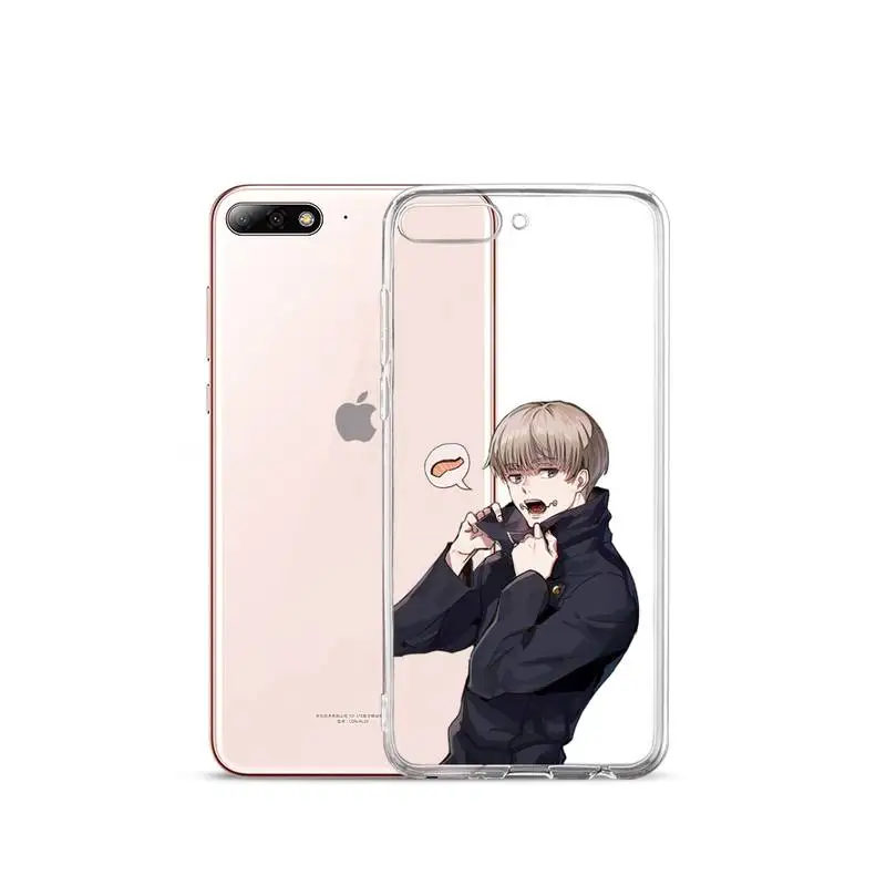 

Toge Inumaki Phone Case Transparent Clear for iPhone 11 12 mini pro XS MAX 7 8 6 6S Plus X 5S SE 2020 XR