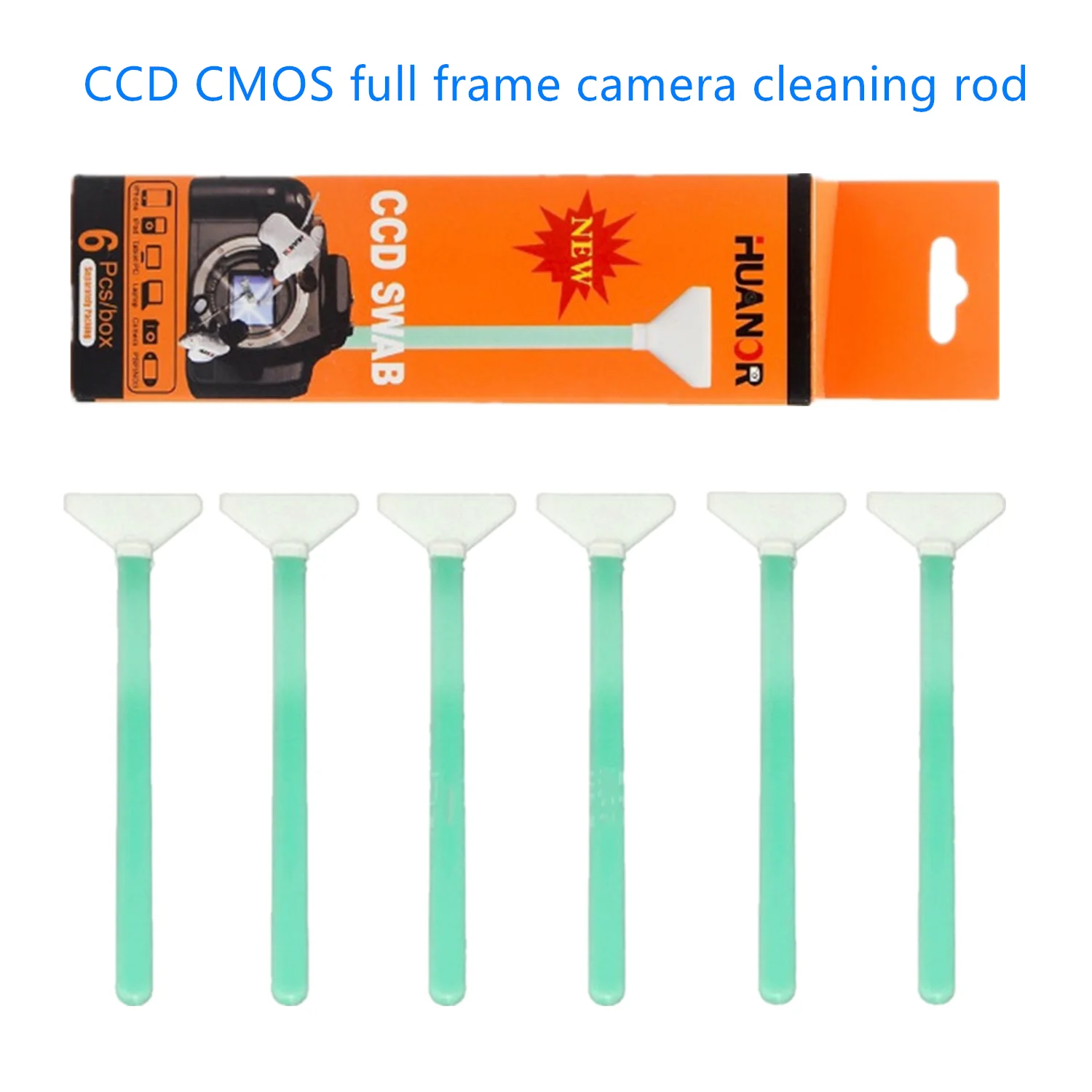 CCD CMOS камера Чистящая палка полная Рамка 6 упаковка для Canon SONY Nikon 5Ds A7 A9|Фоллоу