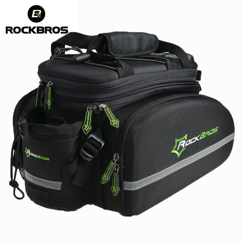 

Велосипедная задняя Сумка ROCKBROS, многофункциональная сумка для велосипеда, задняя багажная сумка