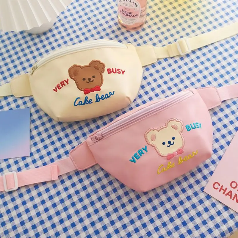 

Portable Waist Bag Fanny Pack Pouch Sport Belt Hip Chest Crossbody Shoulder Purse for Kids Children