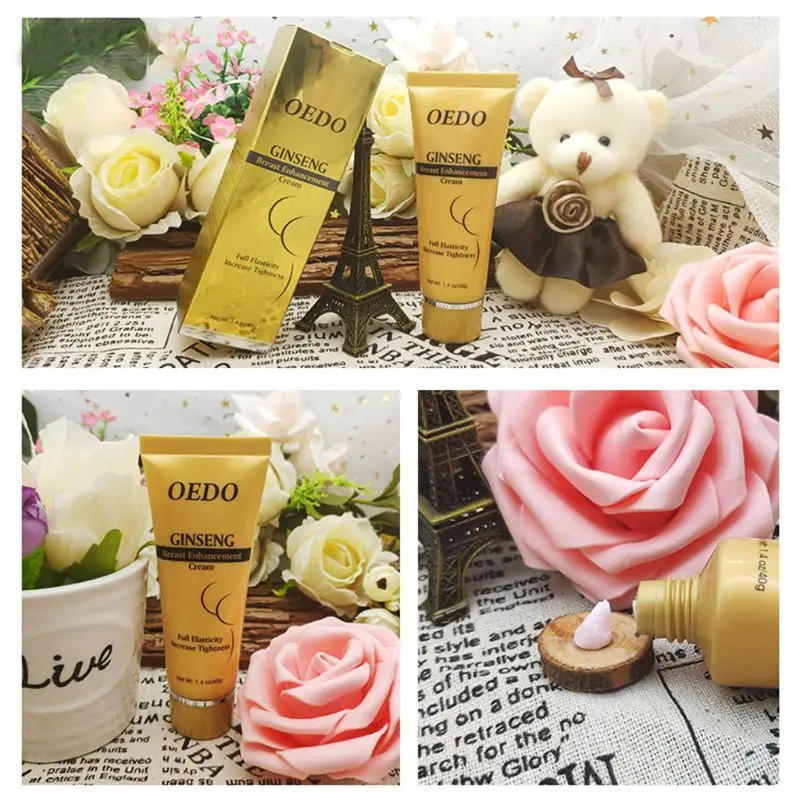 

Breast Cream Ginseng Beauty Natural 40g Enlargement Enhancer Women Lady Chest Massage Essential Cream Breast Enlargement