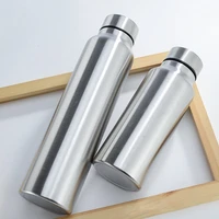 600 1000ml stainless steel sports water bottle thermos mug leak_proof thermosmug single wall vacuum camping gym metal flask