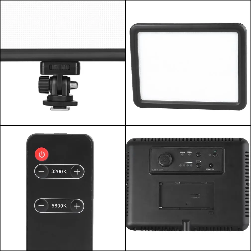 

LED Camera Light LED128B Live Broadcast Fill Light Multi Function LED Camera Light Portable Mobile Phone Selfie Light
