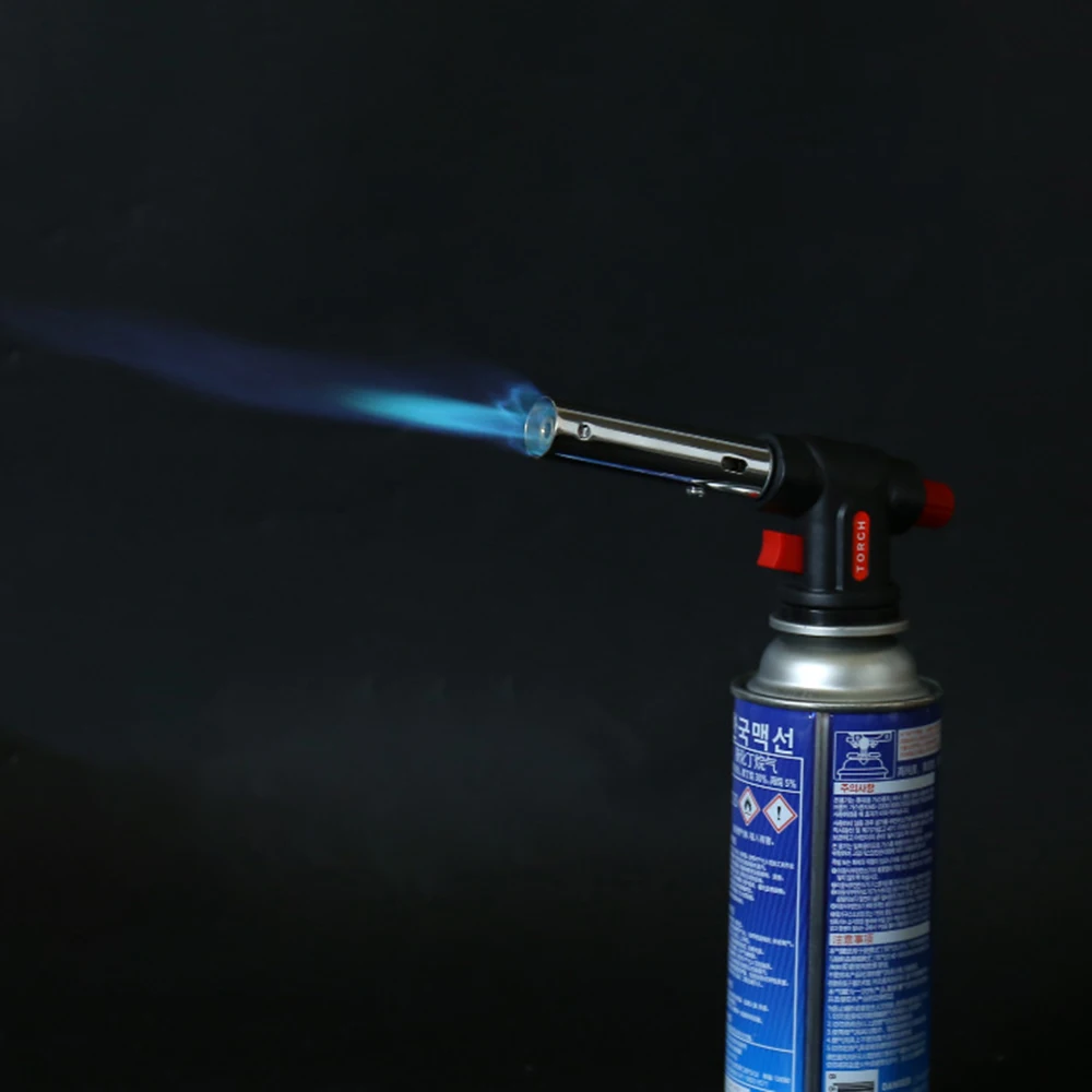 Факельный пистолет Blowtorch Тип карты газовый реактивный пистолет воспламенитель для барбекю Тип карты выпечки пистолет мини-Сварочная горелка пламя пистолет газовые горелки